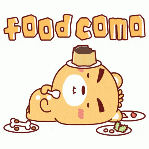Food Coma Gif