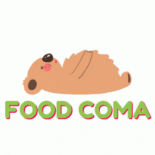 Food Coma Gif
