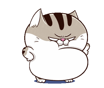 Fat Cat Gif