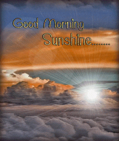 Good Morning Sunshine Gif