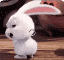 Hopping Bunny Gif