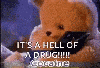 Cocaines A Hell Of A Drug Gif