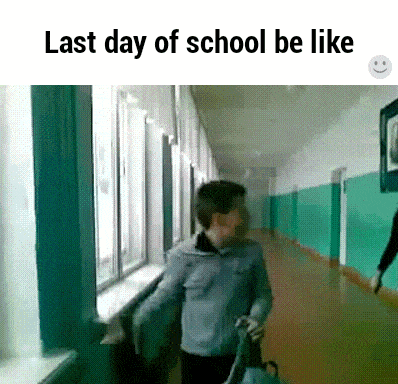 Last Day Of School Gif