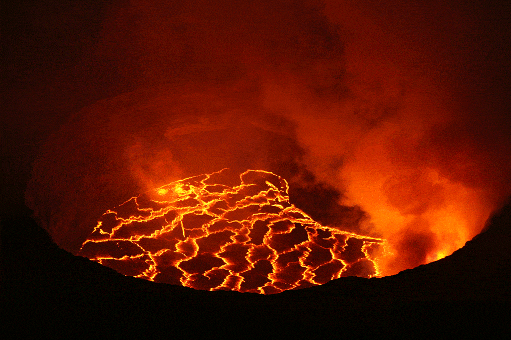 Volcano Gif - GIFcen