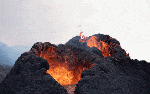 Volcano Gif - GIFcen