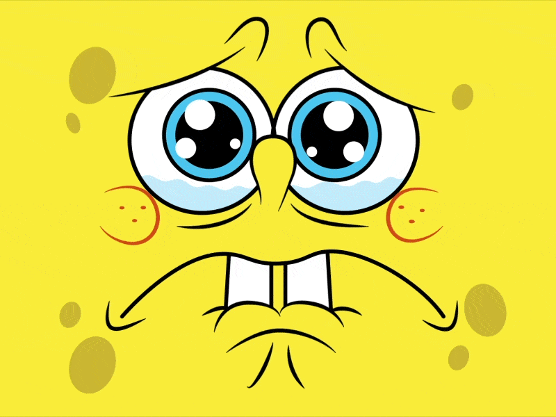 Sad Spongebob Gif