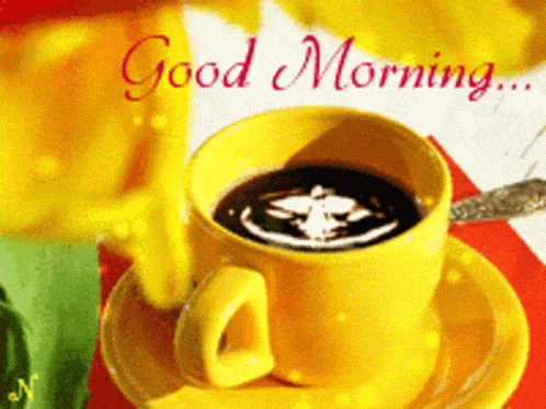 Good Morning Coffee Gif
