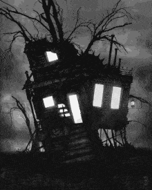 Haunted House Gif