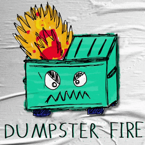 Dumpster Fire Gif