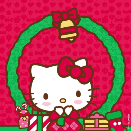 Hello Kitty Christmas Gif
