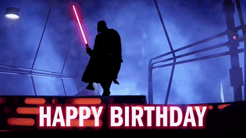 Star Wars Birthday Gif