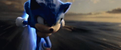 Sonic Running Gif