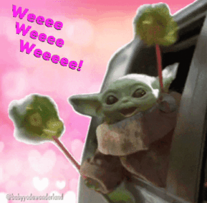 Baby Yoda Gif Baby Yoda Gif