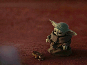 Baby Yoda Gif Baby Yoda Gif