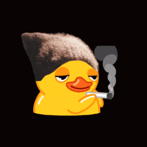 Smoking Duck Gif Smoking Duck Gif
