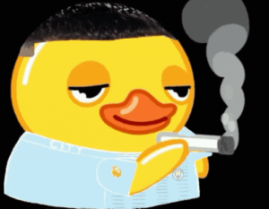 Smoking Duck Gif Smoking Duck Gif