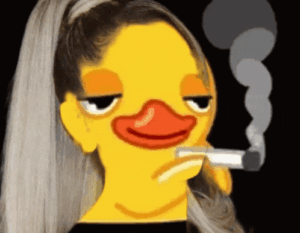 Smoking Duck Gif Smoking Duck Gif