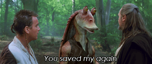 Jar Jar Binks Gif