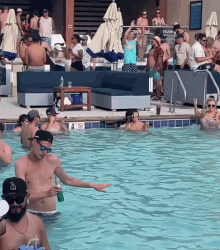 Pool Party Gif