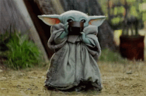 Baby Yoda Gif Baby Yoda Gif