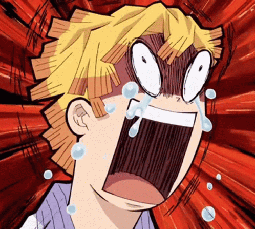 Zenitsu Agatsuma Gif